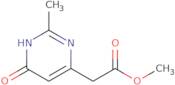 Methyl 2-(6-hydroxy-2-methylpyrimidin-4-yl)acetate