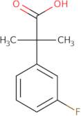 2-(3-Fluorophenyl)-2-methylpropanoic acid