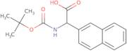 (R)-2-((tert-Butoxycarbonyl)amino)-2-(naphthalen-2-yl)acetic acid