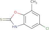 5-Chloro-7-methyl-1,3-benzoxazole-2-thiol