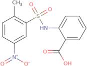 2-(2-Methyl-5-nitrobenzenesulfonamido)benzoic acid