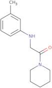 2-[(3-Methylphenyl)amino]-1-(piperidin-1-yl)ethan-1-one