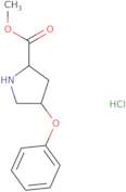 Methyl (2S,4S)-4-phenoxypyrrolidine-2-carboxylate hydrochloride
