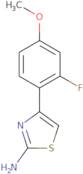 4-(2-Fluoro-4-methoxy-phenyl)-thiazol-2-ylamine