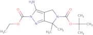 3-Amino-5-Boc-2-ethoxycarbonly-6,6-dimethyl-4H,6H-pyrrolo[3,4-c]pyrazole