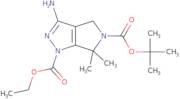 Pyrrolo[3,4-c]pyrazole-1,5-dicarboxylic acid, 3-amino-4,6-dihydro-6,6-dimethyl-, 5-(1,1-dimethyl...