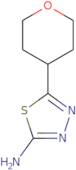 5-(Oxan-4-yl)-1,3,4-thiadiazol-2-amine