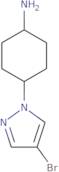 4-(4-Bromo-1H-pyrazol-1-yl)cyclohexan-1-amine