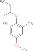 4-Methoxy-2-methyl-N-(pentan-3-yl)aniline