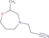 3-(2-Methyl-1,4-oxazepan-4-yl)propanenitrile