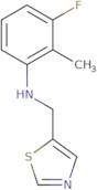 3-Fluoro-2-methyl-N-(1,3-thiazol-5-ylmethyl)aniline