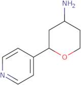 2-(Pyridin-4-yl)oxan-4-amine