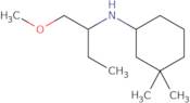 N-(1-Methoxybutan-2-yl)-3,3-dimethylcyclohexan-1-amine