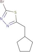 2-Bromo-5-(cyclopentylmethyl)-1,3,4-thiadiazole