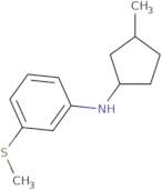 N-(3-Methylcyclopentyl)-3-(methylsulfanyl)aniline