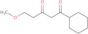 1-Cyclohexyl-5-methoxypentane-1,3-dione