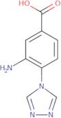 3-Amino-4-(4H-1,2,4-triazol-4-yl)benzoic acid