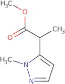 Methyl 2-(1-methyl-1H-pyrazol-5-yl)propanoate