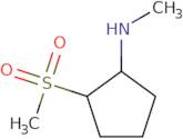 2-Methanesulfonyl-N-methylcyclopentan-1-amine