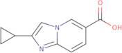 2-Cyclopropylimidazo[1,2-a]pyridine-6-carboxylic acid