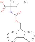 2-{[(9H-Fluoren-9-ylmethoxy)carbonyl]amino}-2-methylpentanoic acid