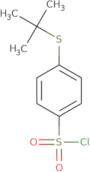 4-(tert-Butylsulfanyl)benzene-1-sulfonyl chloride