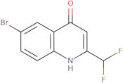 6-Bromo-2-(difluoromethyl)quinolin-4(1H)-one