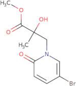 Methyl 3-(5-bromo-2-oxo-1,2-dihydropyridin-1-yl)-2-hydroxy-2-methylpropanoate