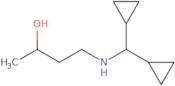 4-[(Dicyclopropylmethyl)amino]butan-2-ol