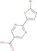 2-(5-Bromothiophen-2-yl)pyrimidine-5-carboxylic acid