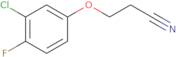 3-(3-Chloro-4-fluoro-phenoxy)propanenitrile