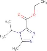 Ethyl 5-methyl-4-(propan-2-yl)-4H-1,2,4-triazole-3-carboxylate