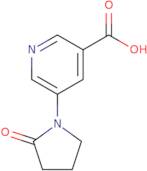 5-(2-Oxopyrrolidin-1-yl)pyridine-3-carboxylic acid