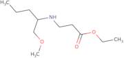 3-(1-Methoxymethyl-butylamino)-propionic acid ethyl ester