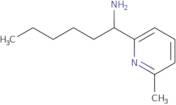 1-(6-Methylpyridin-2-yl)hexan-1-amine