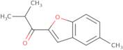 2-Methyl-1-(5-methyl-1-benzofuran-2-yl)propan-1-one