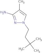 1-(3,3-Dimethylbutyl)-4-methylpyrazol-3-amine