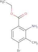 Ethyl 2-amino-4-bromo-3-methylbenzoate