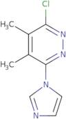 3-Chloro-6-(1H-imidazol-1-yl)-4,5-dimethylpyridazine