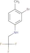 3-Bromo-4-methyl-N-(2,2,2-trifluoroethyl)aniline