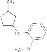 N-(3-Methylcyclopentyl)-2-(methylsulfanyl)aniline