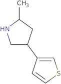 2-Methyl-4-(thiophen-3-yl)pyrrolidine