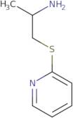 1-Pyridin-2-ylsulfanylpropan-2-amine