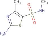 2-Amino-N,4-dimethyl-1,3-thiazole-5-sulfonamide