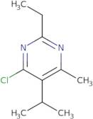 4-Chloro-2-ethyl-6-methyl-5-(propan-2-yl)pyrimidine