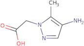 2-(4-Amino-5-methyl-1H-pyrazol-1-yl)acetic acid