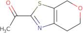 1-{4H,6H,7H-Pyrano[4,3-d][1,3]thiazol-2-yl}ethan-1-one