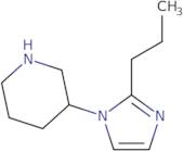 3-(2-Propyl-1H-imidazol-1-yl)piperidine