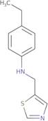 4-Ethyl-N-(1,3-thiazol-5-ylmethyl)aniline