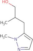 2-Methyl-3-(1-methyl-1H-pyrazol-5-yl)propan-1-ol